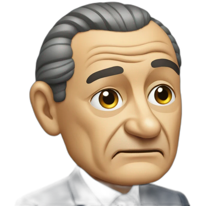 Jacques Chirac sad emoji