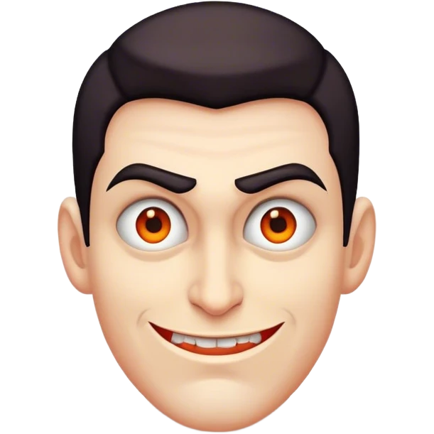 evil smirk emoji