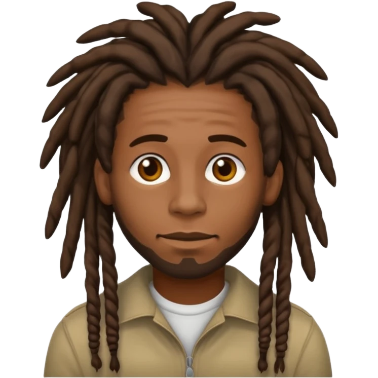 blackguy with dreads emoji