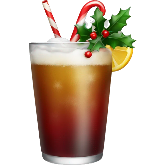 Christmas drink  emoji
