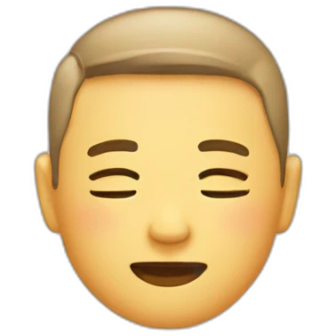head massage emoji emoji