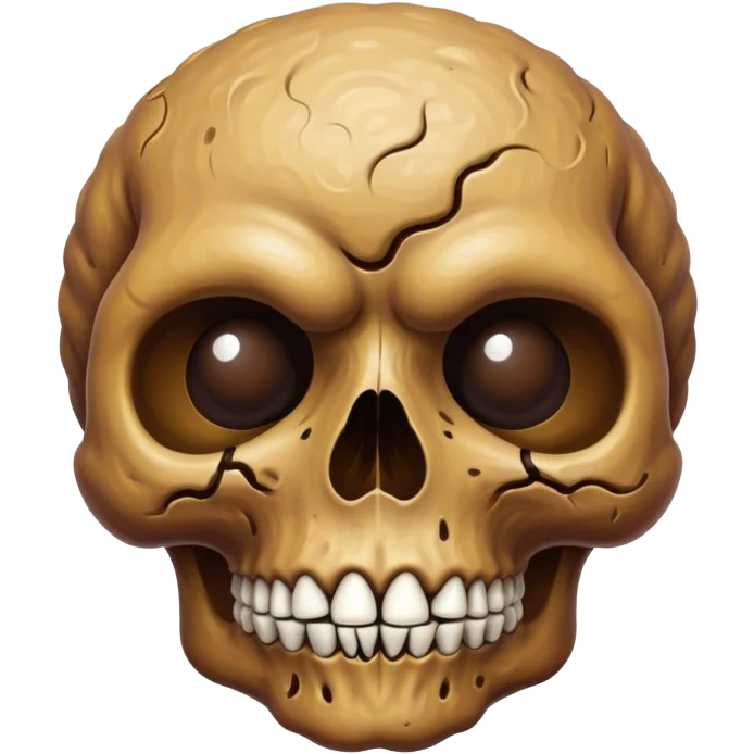 poop skull emoji