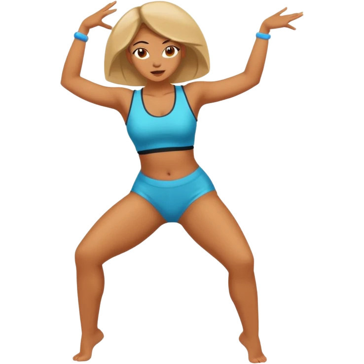 Femme qui twerk emoji