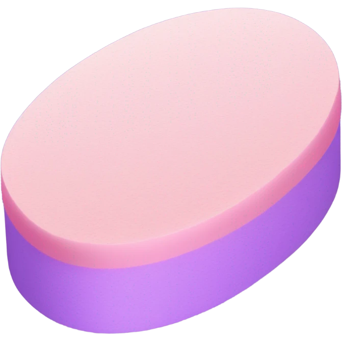 Makeup sponge emoji