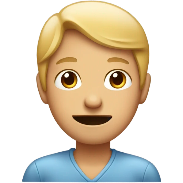 Super shy emoji