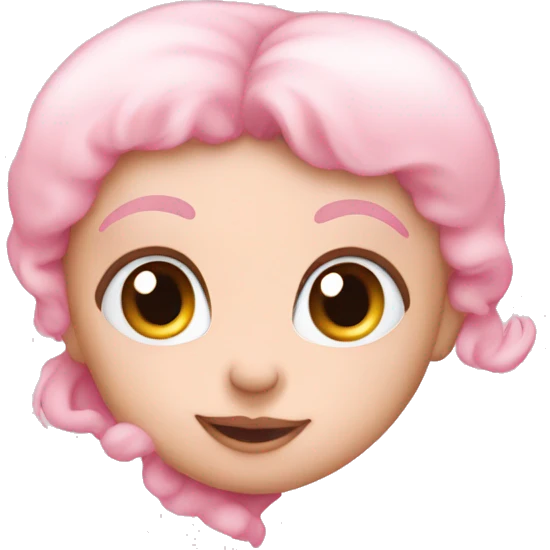 Baby pink heart emoji