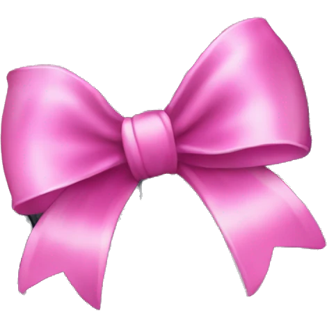 disco ball with pink bow  emoji