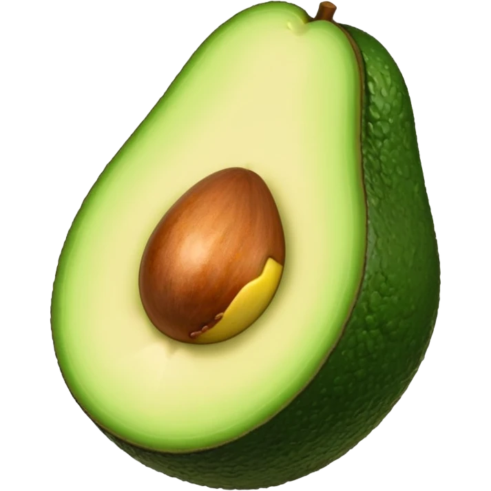 Half Avocado emoji