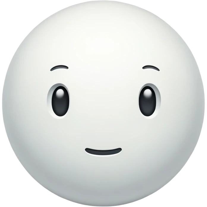 only white albumen emoji