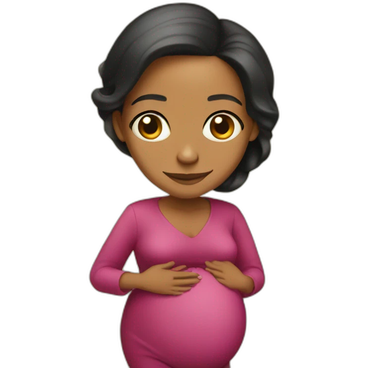 pregnant obama emoji