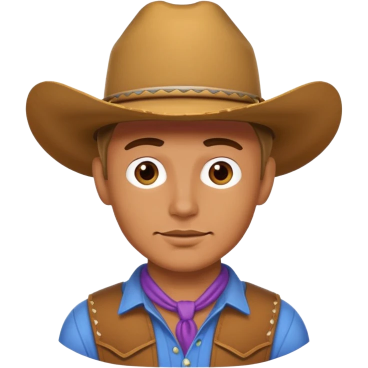 Gay cowboy emoji