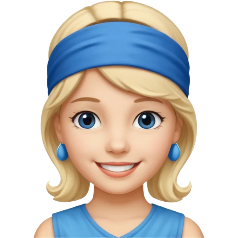 victoria Girl in 1980's emoji