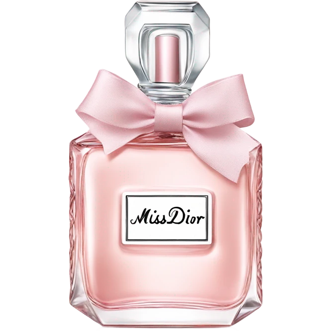 Miss Dior pefume  emoji