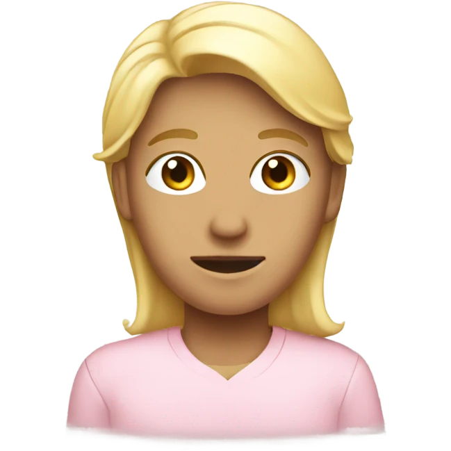 Light pink news emoji