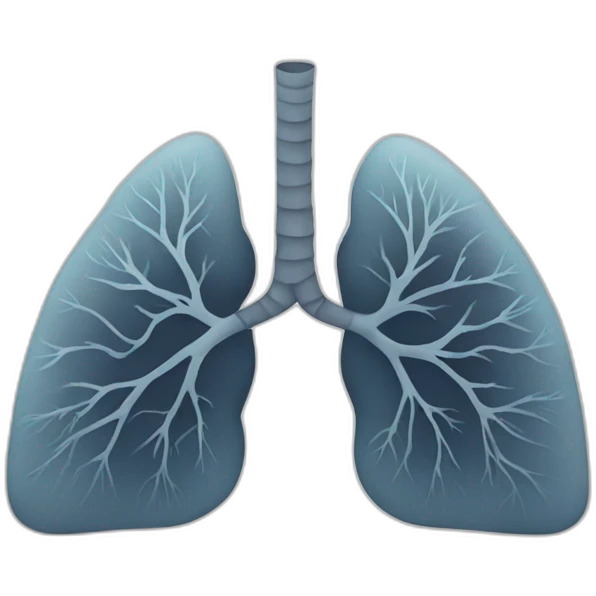 lung affected by smoke emoji