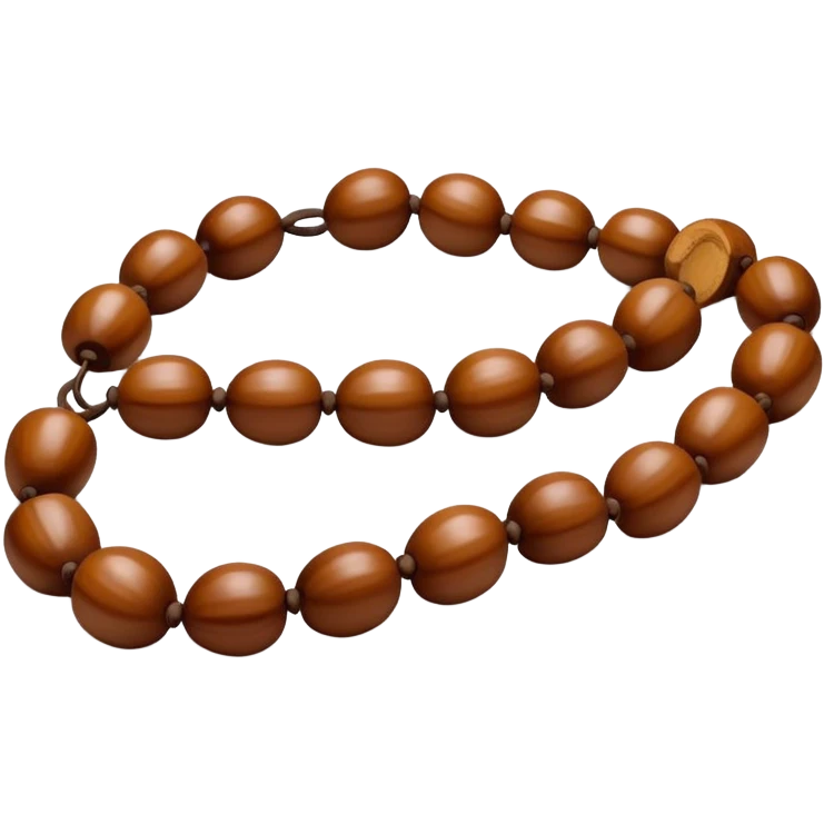 Kukui nut lei emoji