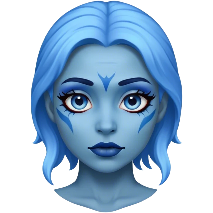 blue women  emoji
