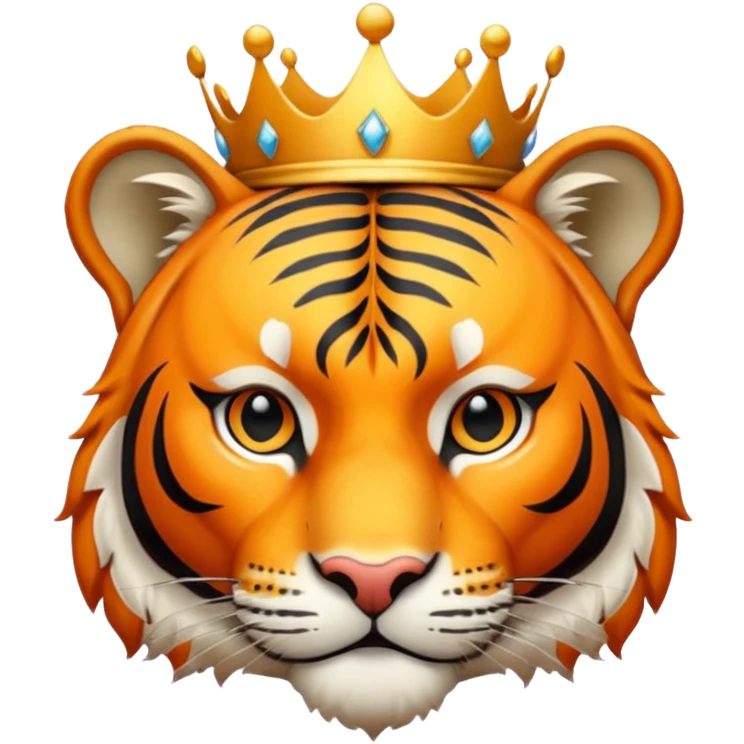 👑🐯 emoji
