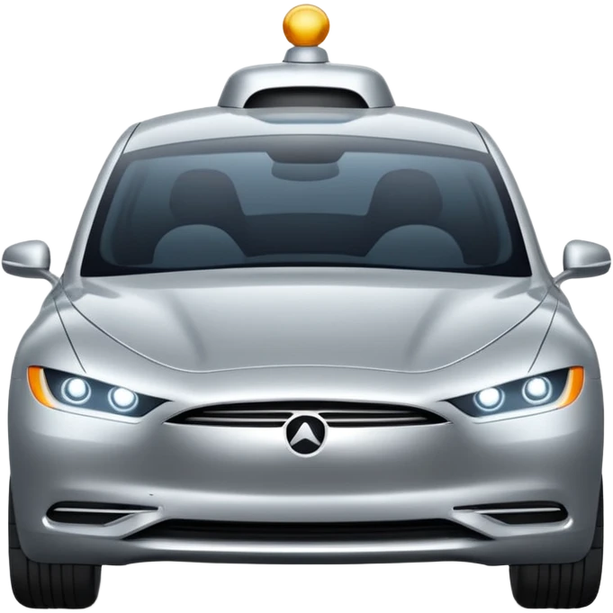 luxury self driving car emoji