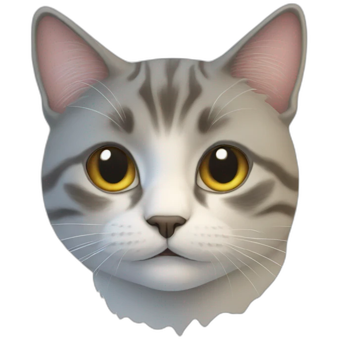 cat in a cloud emoji