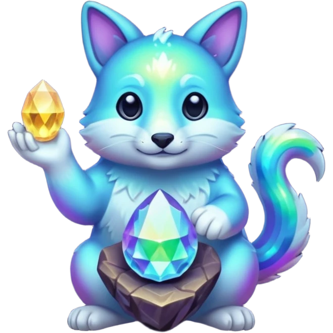animal with magical stone


 emoji