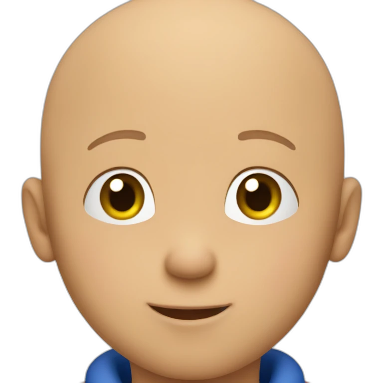 Caillou emoji