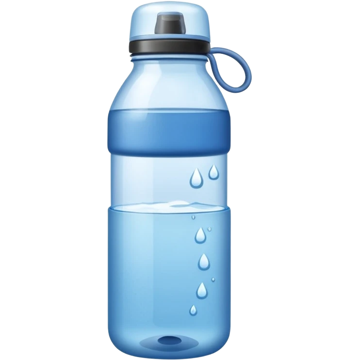 Water bottle emoji