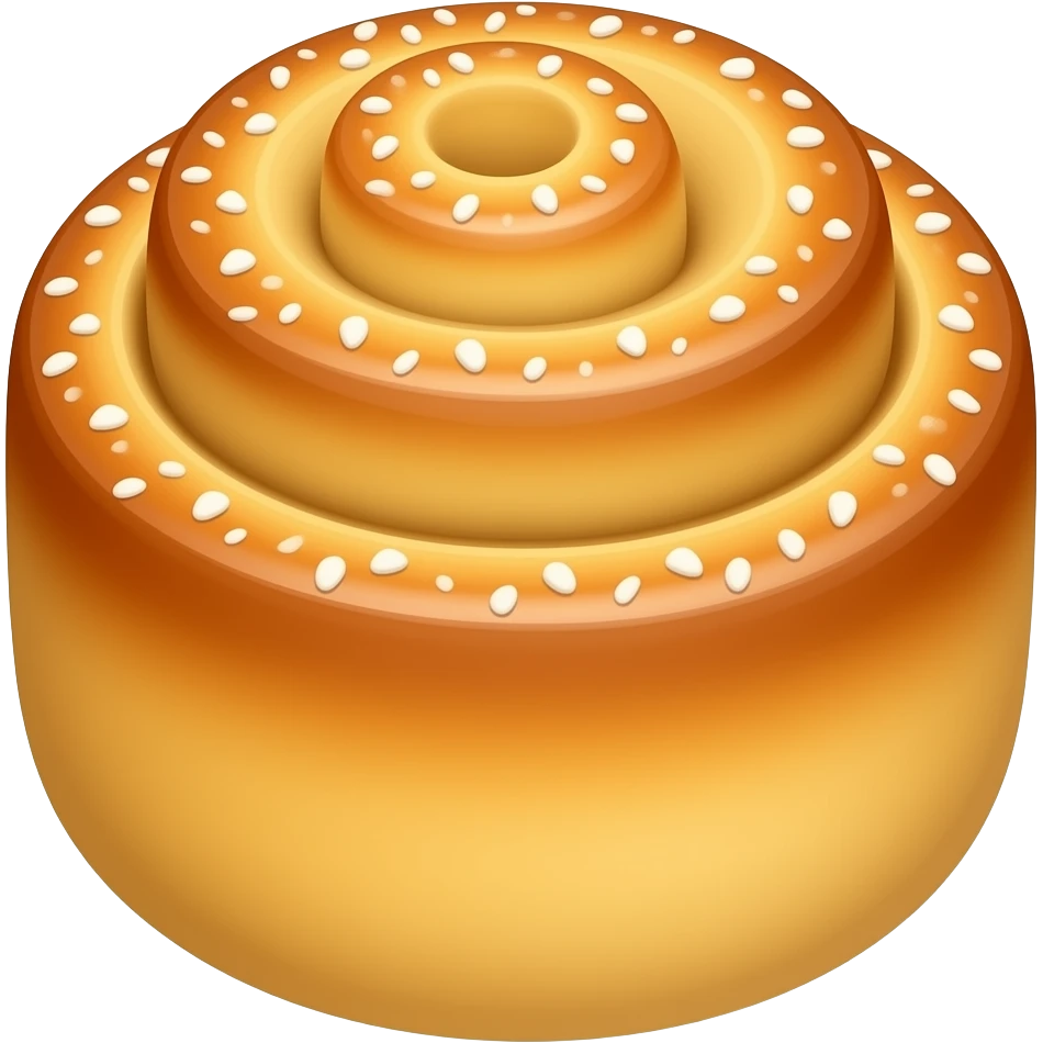 Sweet roll emoji