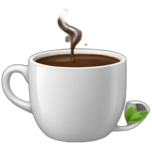 it’s time to drink coffee emoji