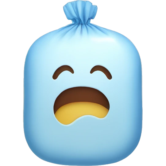 Hot water bag emoji