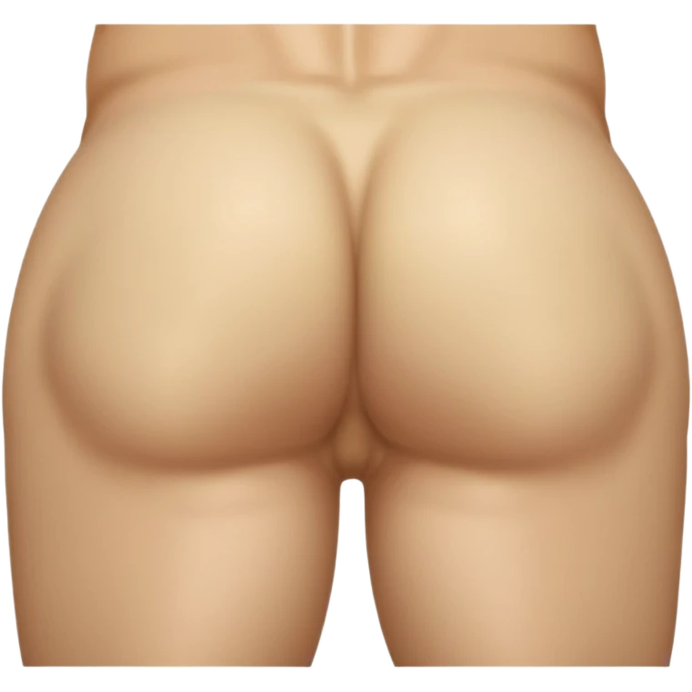 Blonde, white, Naked man, spreading butt cheeks, bent over, exposed ass hole, testicles, balls emoji