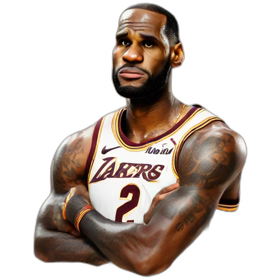 LeBron jams emoji