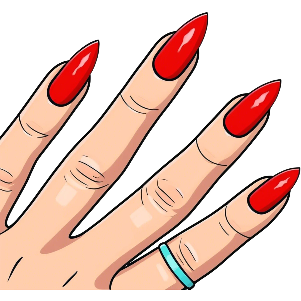 Uñas  emoji