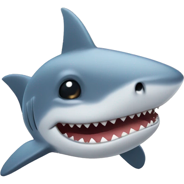 shark baby face emoji