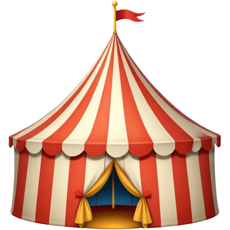 цирковой тент emoji