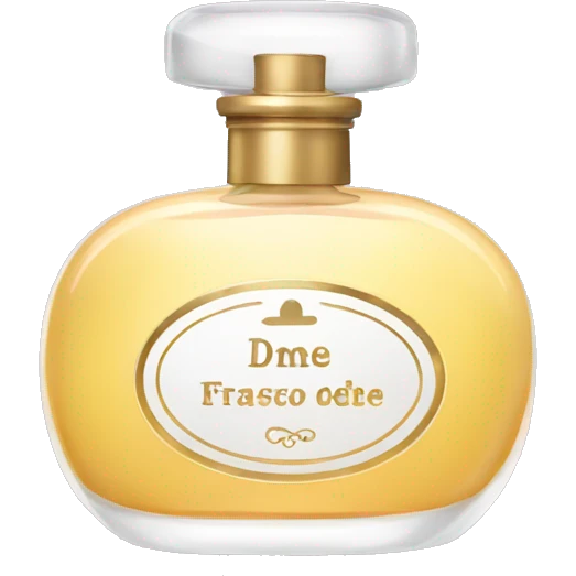 Frasco de perfume emoji