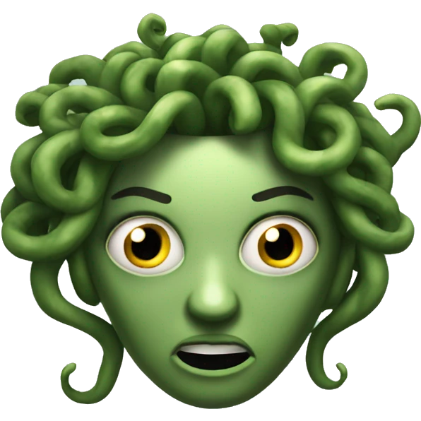Medusa  scary emoji