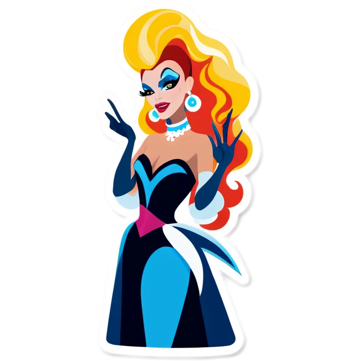 Famous oil fracking drag queen  emoji