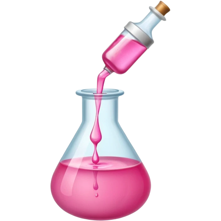 Injeção rosa emoji