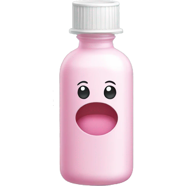 Gum bottle with name  emoji