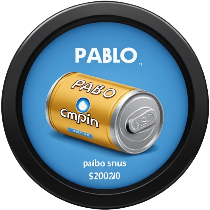 Noooo search mini pablo snus and this emoji