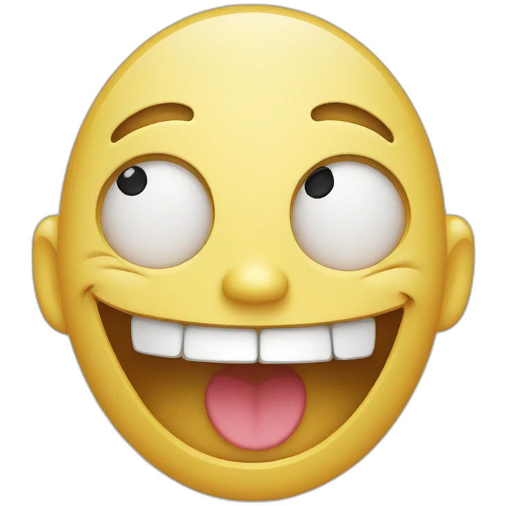 laughing face with tears emoji