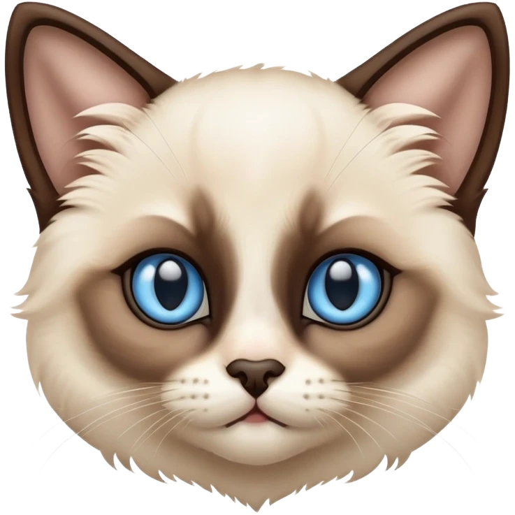 Siamese  kitten emoji