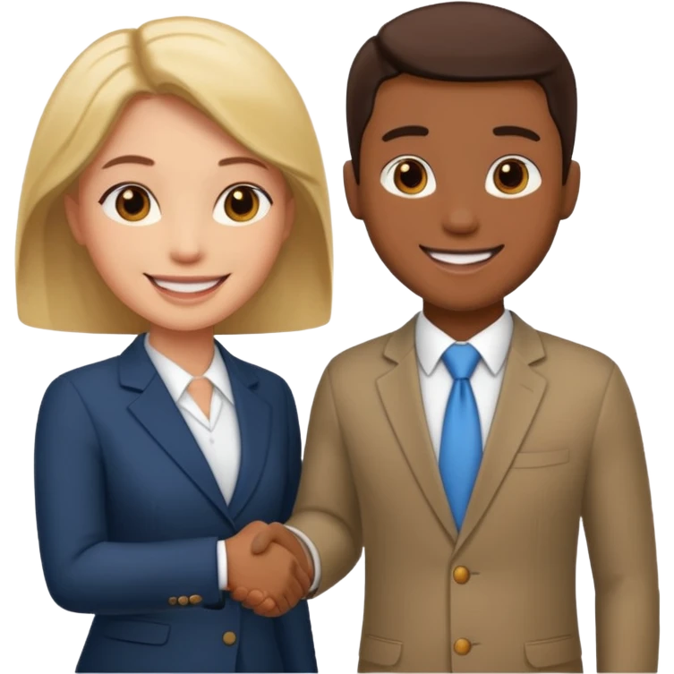business handshake emoji