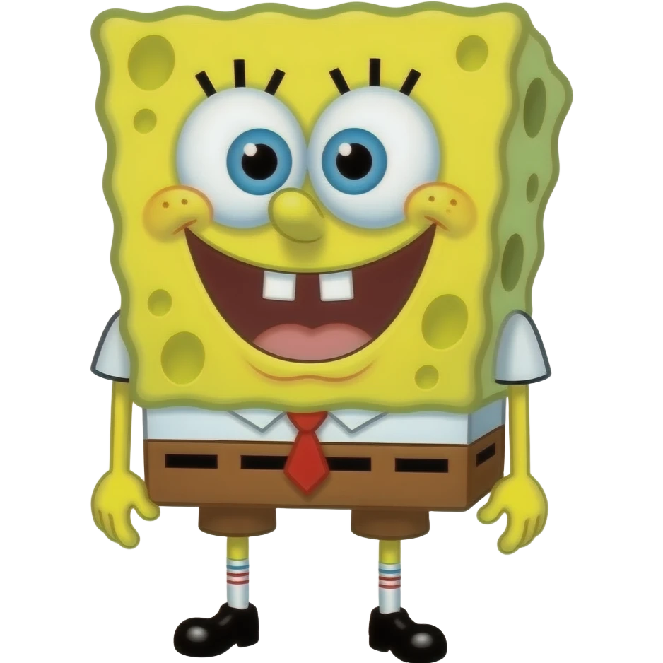 disegna spongebob emoji