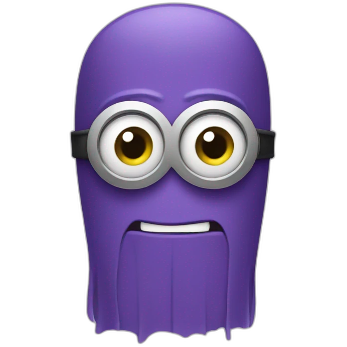 Purple minions emoji