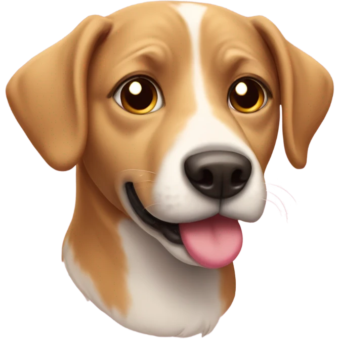 dog with heart eyes emoji