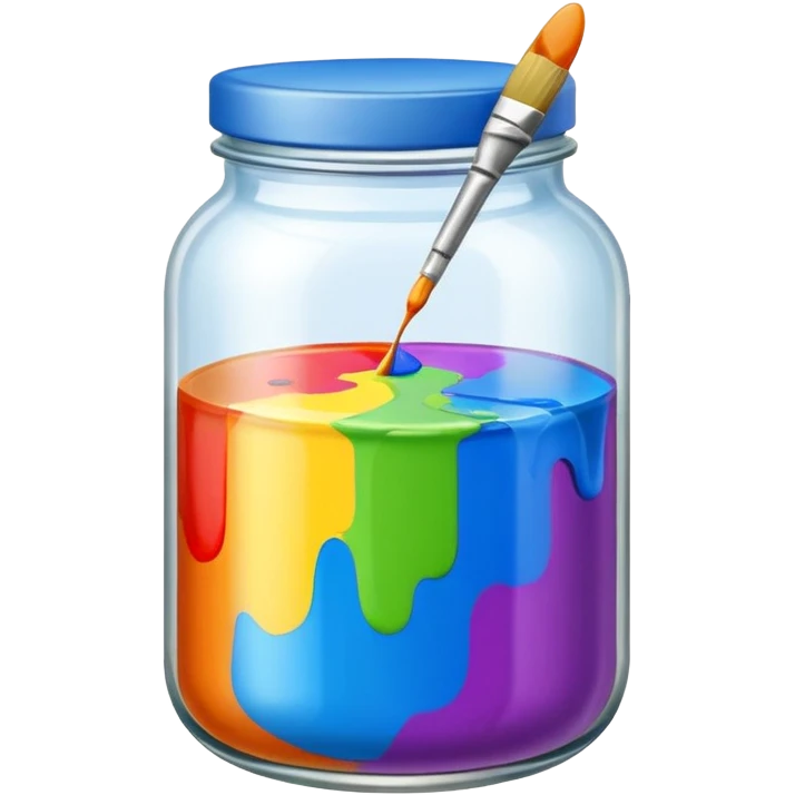 Paint Color Jar emoji