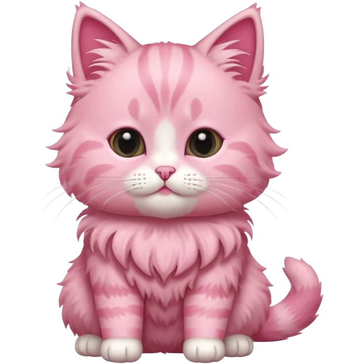full body of. baby Russian pink cat  emoji