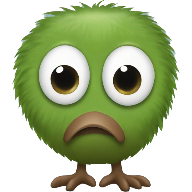Kiwi the animal emoji
